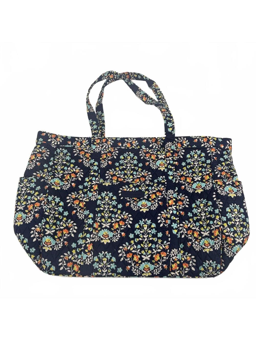 Vera Bradley Chandelier Floral Large Zippered Grand Tote Bag
